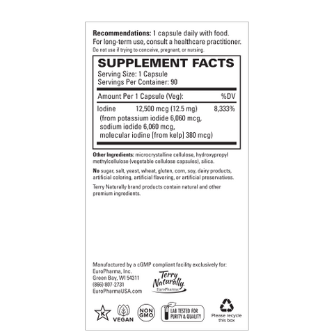 Tri - Iodine by Terry Nat. - Island Health Hut