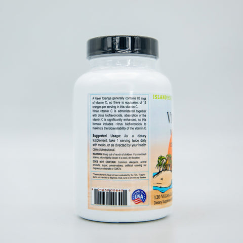 Vitamin C with Zinc - Island Health Hut