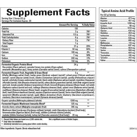 Whole Earth & Sea Protein & Greens - Unflavored - Island Health Hut