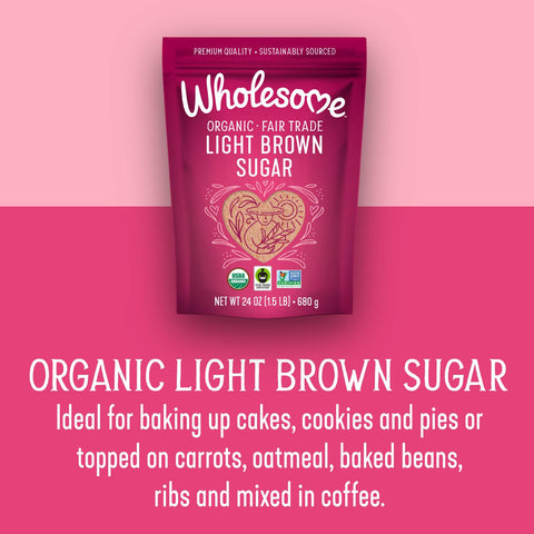 Wholesome Regenerative Organic Certified® Light Brown Sugar - Island Health Hut