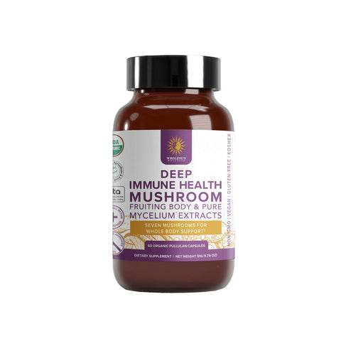 Wholesun Deep Immune Health Mushroom Capsule - Island Health Hut